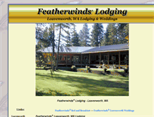 Tablet Screenshot of featherwinds.com